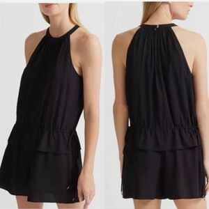 Club Monaco Black Romper Size 00 (48)